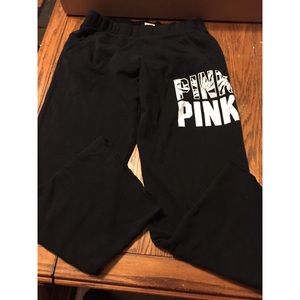 Black vs pink sweats